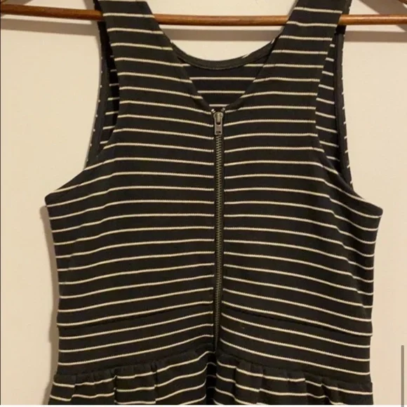 MADEWELL Pierside Tank Dress Black SZ XXS - Picture 5 of 7